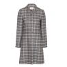 AVOCA - Grey checked Coat