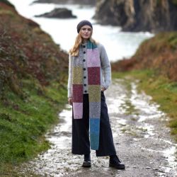 Fisherman Schal - Jersey stitch scarf
