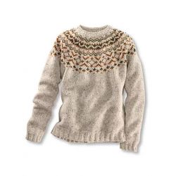 Harley Damen Pulli - Chunki Fairisle Yoke Pulli