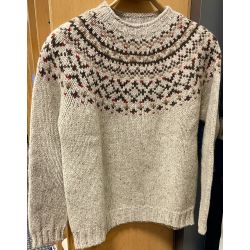 Harley Damen Pulli - Chunky Fairisle Yoke Pulli