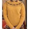 Harley Damen Pulli - Rundhals Pulli Schurwolle mit Fair Isle